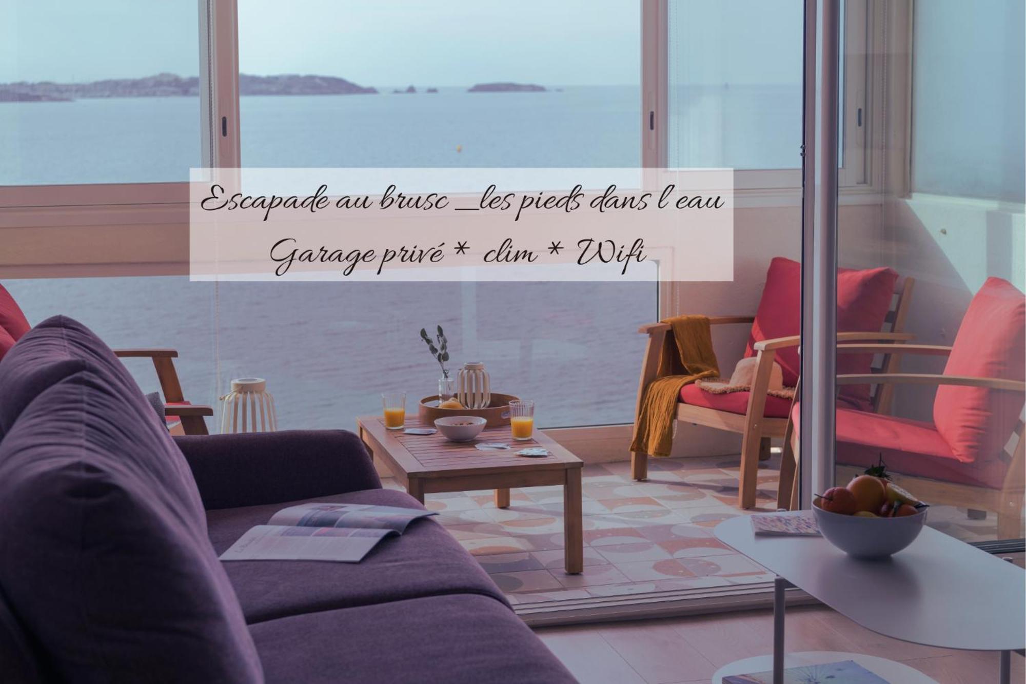 Apartment Escapade Au Brusc - Les Pieds Dans L'eau Six-Fours-les-Plages